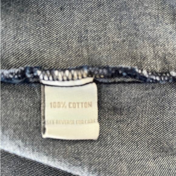 DRESS BARN |  | Women's Lightweight Denim Jean Jacket with Hood | Size 1X - Picture 7 of 8